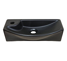 Раковина SantiLine SL-2013RMB 46 Черная матовая