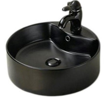 Раковина SantiLine 47 SL-1069MB Черная матовая