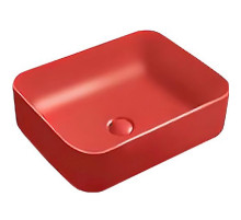 Раковина-чаша SantiLine 50 SL-1051MR Красная матовая