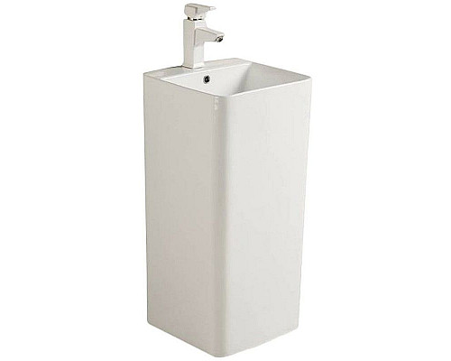 Купить Раковина SantiLine 42 SL-4005 Белая в магазине сантехники Santeh-Crystal.ru