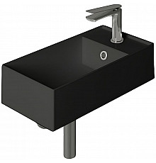 Раковина Simas Agile 50 R AG50 nero mattx1 Черная матовая