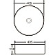 Купить Раковина-чаша Vincea 40 VBS-316 Белая в магазине сантехники Santeh-Crystal.ru