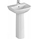 Заказать Раковина Vitra S20 60 5503B003-0001 Белая в магазине сантехники Santeh-Crystal.ru