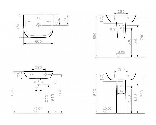 Santeh-Crystal.ru: Раковина Vitra S20 60 5503B003-0001 Белая Заказать Раковина Vitra S20 60 5503B003-0001 Белая в магазине сантехники Santeh-Crystal.ru