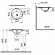 Купить Раковина Vitra S20 43 5466B003-0001 Белая в магазине сантехники Santeh-Crystal.ru