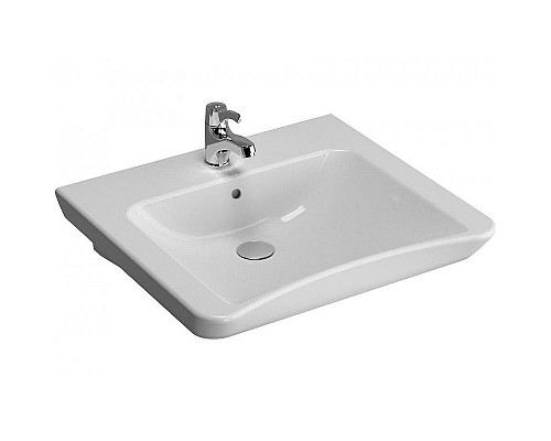 Купить Раковина Vitra S20 Conforma 5289B003-0001 Белая в магазине сантехники Santeh-Crystal.ru