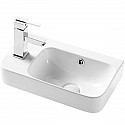 Раковина WeltWasser Aisbach 5117 L 45 10000003970 Белый глянец Раковина WeltWasser Aisbach 5117 L 45 10000003970 Белый глянец