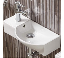 Раковина WeltWasser Aisbach 7950 GL-WT L 50 10000008692 Белая глянцевая