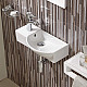 Заказать Раковина WeltWasser Aisbach 7950 GL-WT L 50 10000008692 Белая глянцевая в магазине сантехники Santeh-Crystal.ru