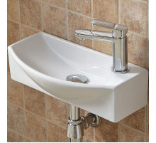 Раковина WeltWasser Aisbach 7946 GL-WT R 45 10000008695 Белая глянцевая