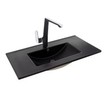 Раковина WeltWasser Deilbach 7506 100 MT- BL 10000005568 Черная матовая