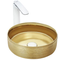 Раковина-чаша WeltWasser Elbach 3134 LSG 35 10000004539 Золотистая