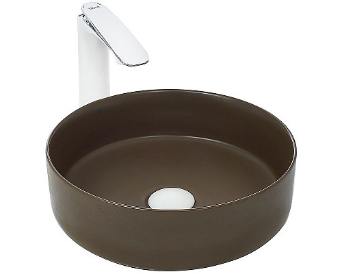Santeh-Crystal.ru: Раковина-чаша WeltWasser Elbach 3134 MBR 35 10000004519 Коричневая матовая Купить Раковина-чаша WeltWasser Elbach 3134 MBR 35 10000004519 Коричневая матовая в магазине сантехники Santeh-Crystal.ru