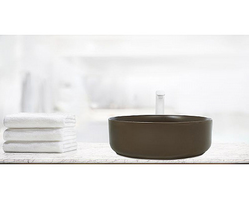 Santeh-Crystal.ru: Раковина-чаша WeltWasser Elbach 3134 MBR 35 10000004519 Коричневая матовая Купить Раковина-чаша WeltWasser Elbach 3134 MBR 35 10000004519 Коричневая матовая в магазине сантехники Santeh-Crystal.ru