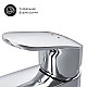 Купить Смеситель для раковины AM.PM Like F8092116 Хром в магазине сантехники Santeh-Crystal.ru