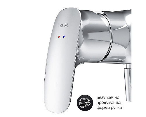 Приобрести Смеситель для душа AM.PM Spirit V2.1 F71A20000 Хром в магазине сантехники Santeh-Crystal.ru