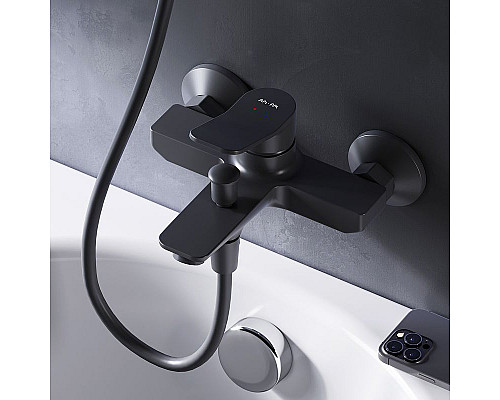 Santeh-Crystal.ru: Смеситель для ванны AM.PM X-Joy F85A10022 Черный матовый Заказать Смеситель для ванны AM.PM X-Joy F85A10022 Черный матовый в магазине сантехники Santeh-Crystal.ru
