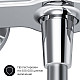 Купить Смеситель для душа AM.PM X-Joy S F85B20000 Хром в магазине сантехники Santeh-Crystal.ru