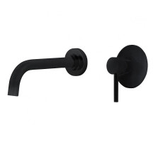 Смеситель для раковины Abber Wasser Kreis AF8112B Черный матовый