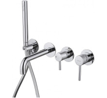 Смеситель для ванны Abber Wasser Kreis AF8130 Хром