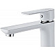 Купить Смеситель для раковины Aquanet Arctic AF520-11СW Хром Белый в магазине сантехники Santeh-Crystal.ru
