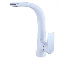 Смеситель для кухни Aquanet Arctic AF520-41СW Хром Белый