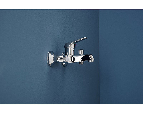 Купить Смеситель для ванны Aquanet Round Handle SD90701.02 Хром в магазине сантехники Santeh-Crystal.ru