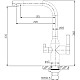 Заказать Смеситель для кухни BelBagno BB-LAM57-IN Сатин в магазине сантехники Santeh-Crystal.ru