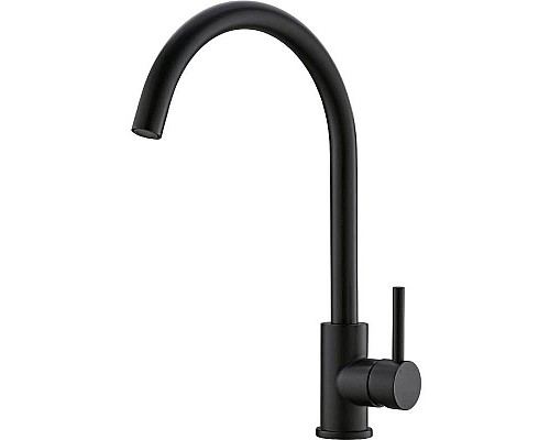 Купить Смеситель для кухни BelBagno BB-LAM03-2-IN-NERO Черный матовый в магазине сантехники Santeh-Crystal.ru