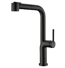 Смеситель для кухни BelBagno BB-LAM60-NERO Черный матовый