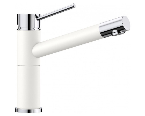 Заказать Смеситель для кухни Blanco Alta Compact 515317 Белый Хром в магазине сантехники Santeh-Crystal.ru