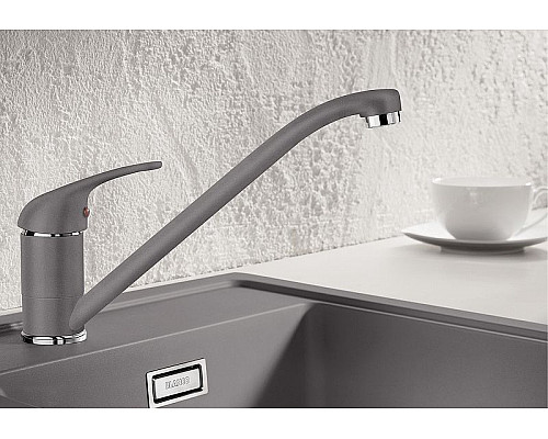 Купить Смеситель для кухни Blanco Daras 524181 Алюметаллик в магазине сантехники Santeh-Crystal.ru