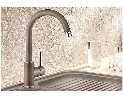 Приобрести Смеситель для кухни Blanco Mida 526232 Черный в магазине сантехники Santeh-Crystal.ru