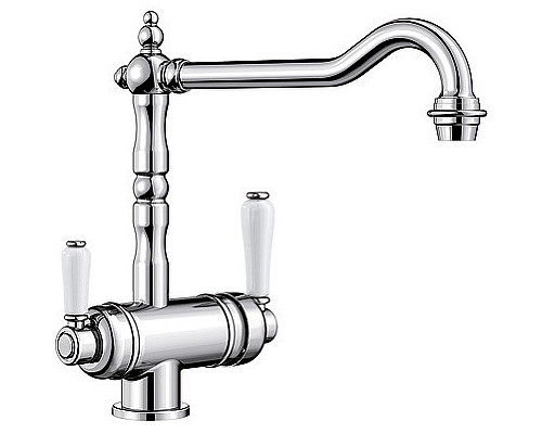 Приобрести Смеситель для кухни Blanco Sora 524217 Хром в магазине сантехники Santeh-Crystal.ru