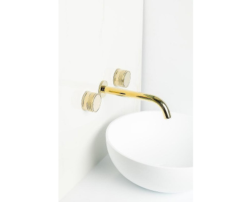 Смеситель для раковины Boheme Prestige 152-2-G-PR Золото