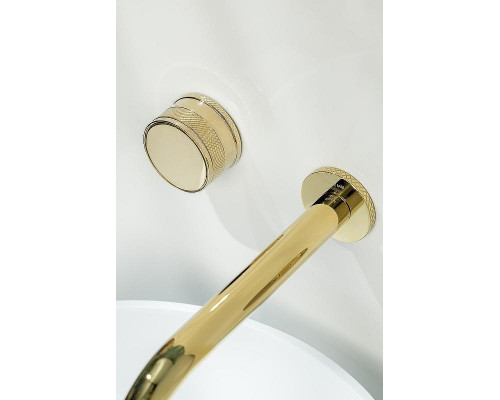 Смеситель для раковины Boheme Prestige 152-2-G-PR Золото