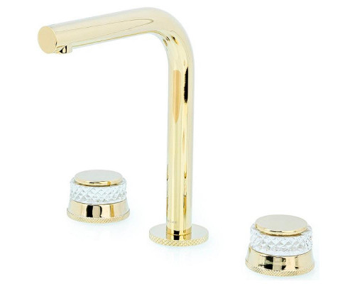 Смеситель для раковины Boheme Aura 152-G-A Золото