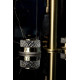 Смеситель для раковины Boheme Aura 152-G-A Золото