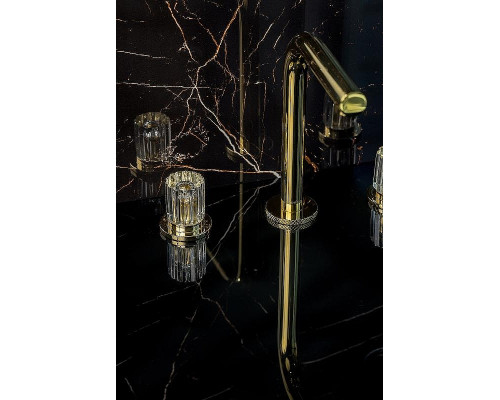 Смеситель для раковины Boheme Elegante 152-G-EL Золото
