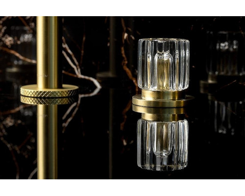 Смеситель для раковины Boheme Elegante 152-MG-EL Золото матовое