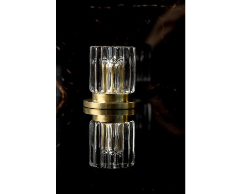 Смеситель для раковины Boheme Elegante 152-MG-EL Золото матовое