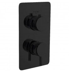 Смеситель для душа Boheme Cell 135-2-B Черный матовый