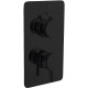 Смеситель для душа Boheme Cell 135-3-B Черный матовый