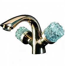 Смеситель для раковины Boheme Crystal 311-CRST Бронза