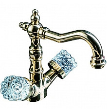 Смеситель для раковины Boheme Crystal 312-CRST Бронза