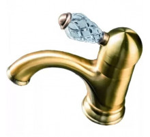 Смеситель для раковины Boheme Crystal 301-CRST Бронза