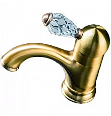 Смеситель для раковины Boheme Crystal 301-CRST Бронза