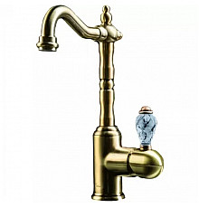 Смеситель для раковины Boheme Crystal 302-CRST Бронза