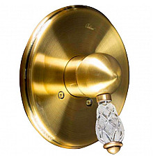 Смеситель для душа Boheme Crystal 305-CRST Бронза