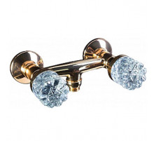Смеситель для душа Boheme Crystal 294-CRST Золото
